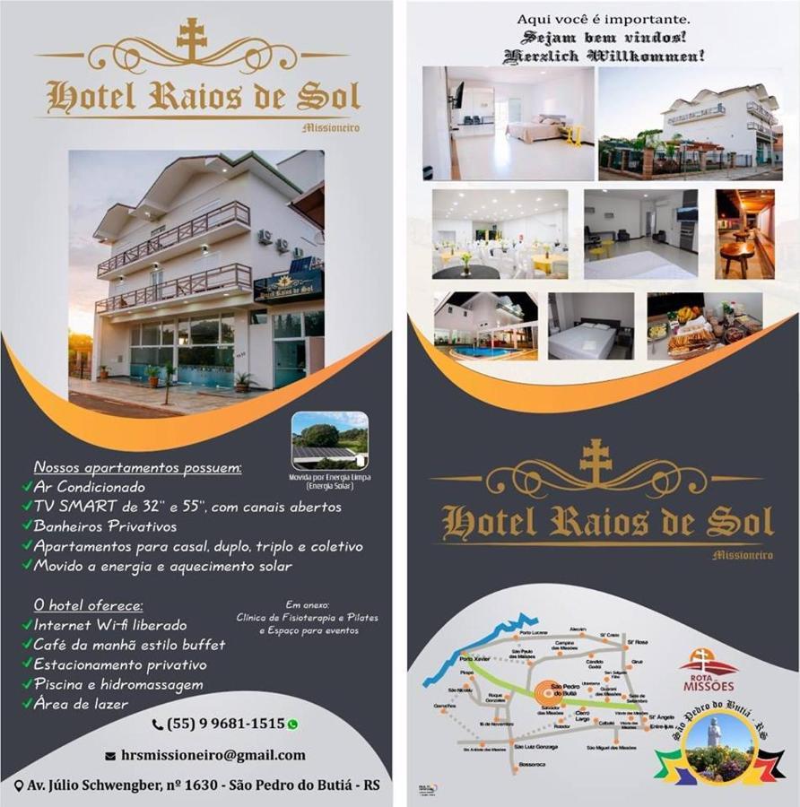 Hotel Raios De Sol Missioneiro Sao Pedro de Butia Zewnętrze zdjęcie